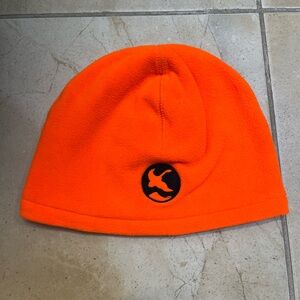 Gander Mountain Fleece Blaze Orange Hunting Skull Beanie